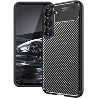 Telefontok a Samsung Galaxy S23 Plus, Carbon Gel, fekete