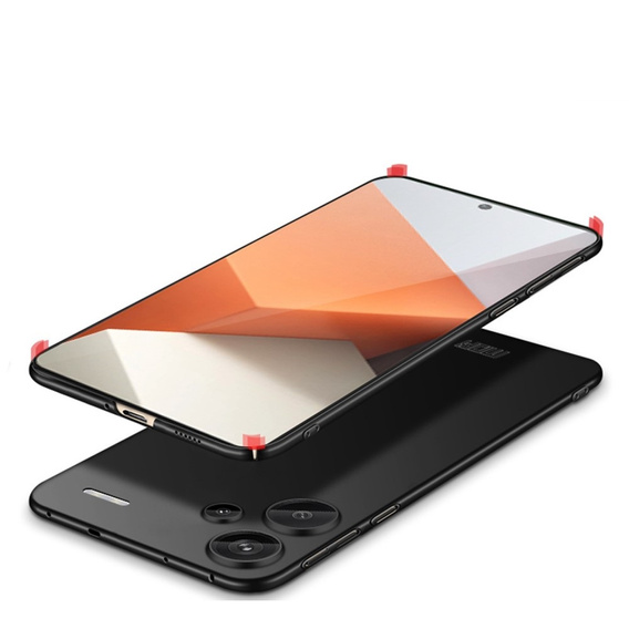 MOFI Slim Telefontok a Xiaomi Redmi Note 13 Pro+, fekete