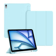Tok Apple iPad Air 11" 6 gen. 2024 (A2902, Smartcase tolltartóval, kék