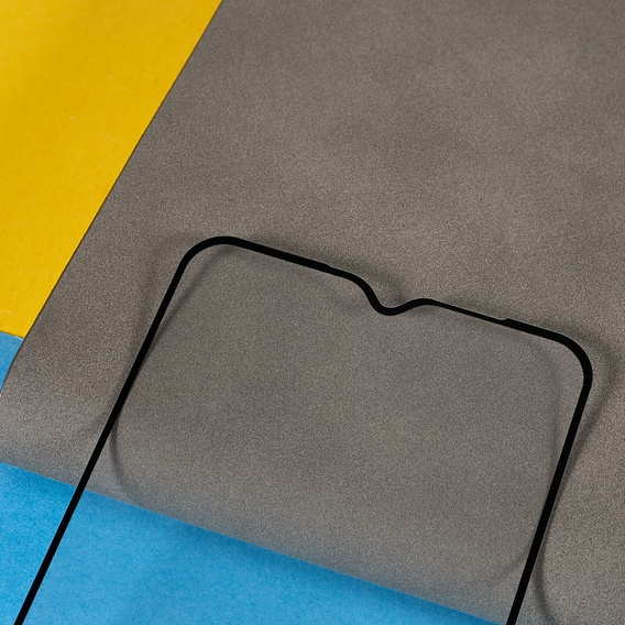 3D edzett üveg Motorola Moto E13 készülékhez, fekete