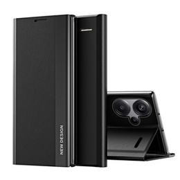 Pattintható tok a Xiaomi Redmi Note 13 Pro+, Side Magnetic, fekete