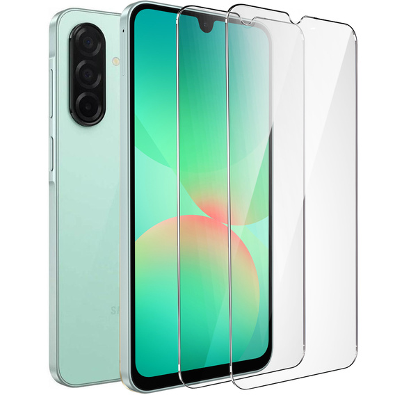 2x edzett üveg ERBORD 9H Hard Glass a képernyőn a Samsung Galaxy A26 5G