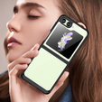 Telefontok a Samsung Galaxy Z Flip 5 5G, Fusion Hybrid, átlátszó / fekete