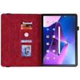 Tok Lenovo Tab M10 Plus 10.6 Gen 3 TB-125F TB-128F, Butterfly, piros