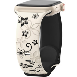 Szilikon szíj Apple Watch 1/2/3/4/4/5/6/7/8/9/SE/ULTRA/ULTRA 2 42/44/45/45/49MM órához