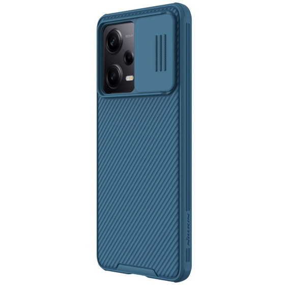 Tok Xiaomi Poco X5 Pro 5G, páncélozott Nillkin, CamShield Pro, kék