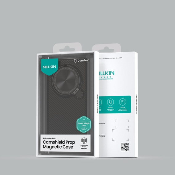 Nillkin páncélozott tok Honor Magic 7 Pro a készülékhez, CamShield Prop, Magsafe, fekete
