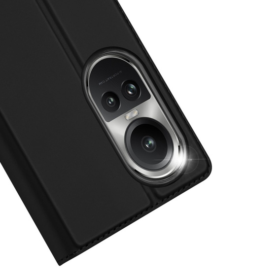 Dux Ducis Telefontok a Oppo Reno 10 / 10 Pro, Skinpro, fekete