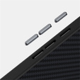 Tok Google Pixel 10 / 10 Pro, ABEEL, MagSafe tok, karbon textúrával, fekete