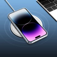 Telefontok a iPhone 14 Pro Max, Premium Armor Slim, átlátszó