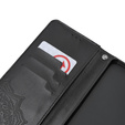 Pattintható tok a Oppo A58 4G, Mandala, fekete