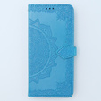 Pattintható tok a Xiaomi 13T / 13T Pro, Mandala, kék