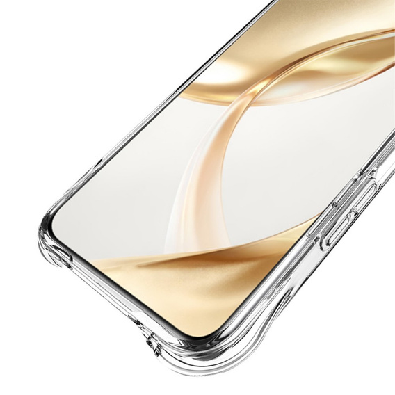 IMAK Telefontok a Oppo Reno 12 Pro 5G, Stripe Dropproof, átlátszó