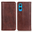 Pattintható tok OnePlus Nord CE4 Lite, Split Leather, barna
