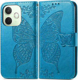 Pattintható tok a Oppo A5 Pro 5G, Butterfly, kék