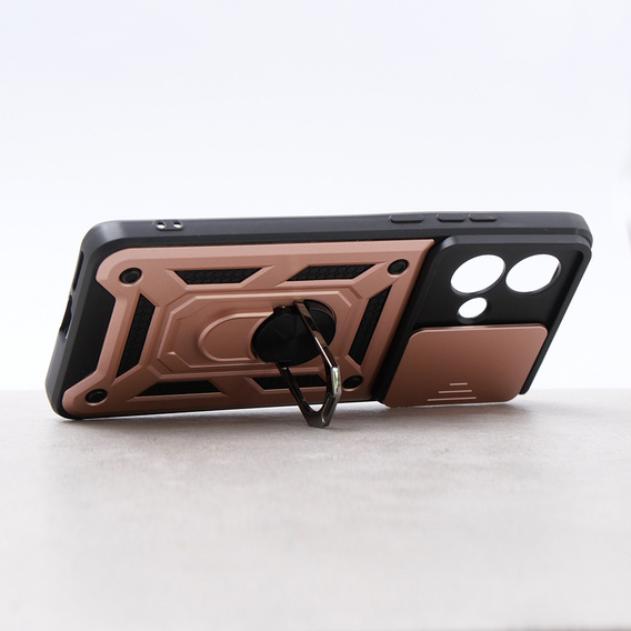 Telefontok a Motorola Edge 40 Neo, CamShield Slide, rózsaszín rose gold