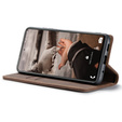 CASEME tok Samsung Galaxy S20 FE, Leather Wallet Case, barna