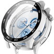 2in1 tok + edzett üveg a Huawei Watch GT 5 46mm-hoz, átlátszó