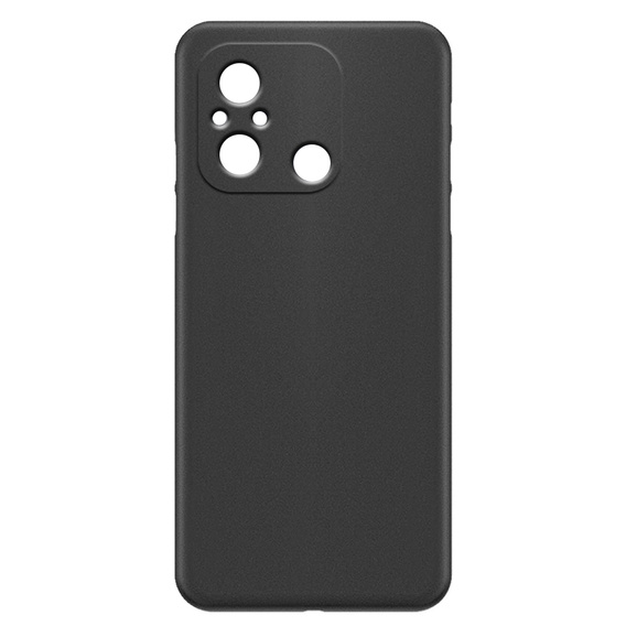 Vékony tok a Xiaomi Redmi 12C, Slim, fekete