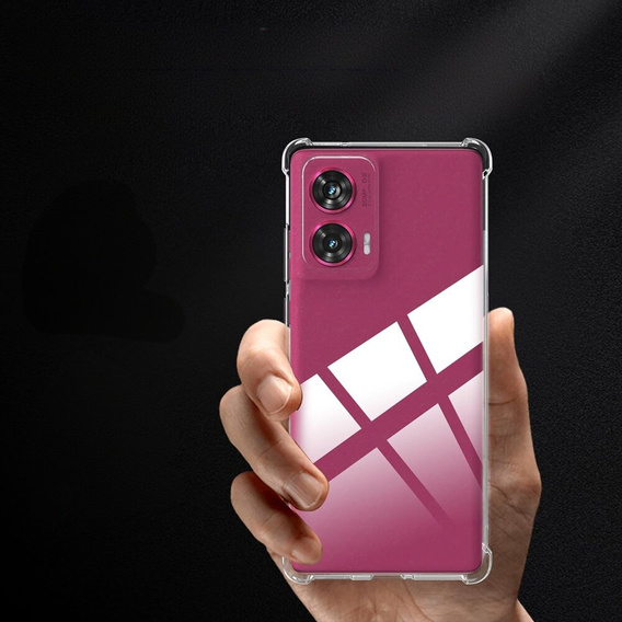 Telefontok a Motorola Edge 50 Fusion 5G, Dropproof, átlátszó