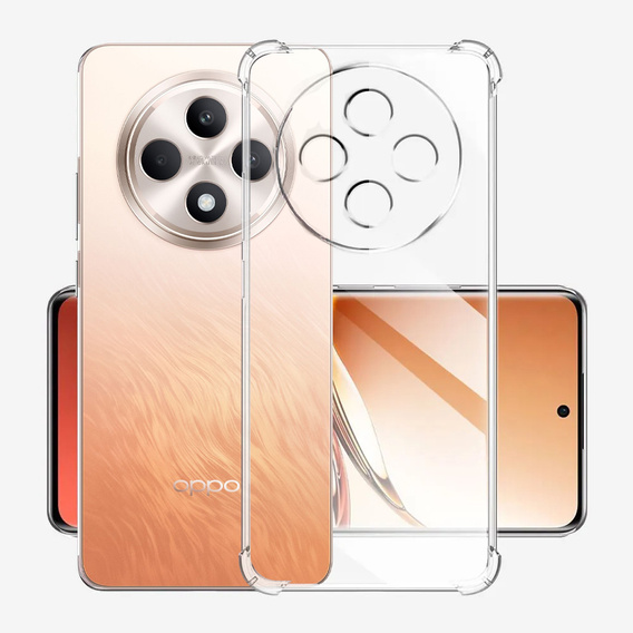 Telefontok a Oppo Reno 12FS / 12F, Dropproof, átlátszó