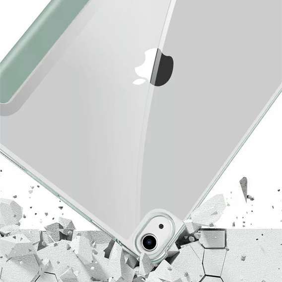 Tok iPad 10.9 2022 10 GEN, Smartcase Hybrid, tolltartó résszel, zöld