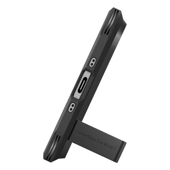 Spigen tok iPhone Air készülékhez, Tough Armor T Mag MagSafe, fekete