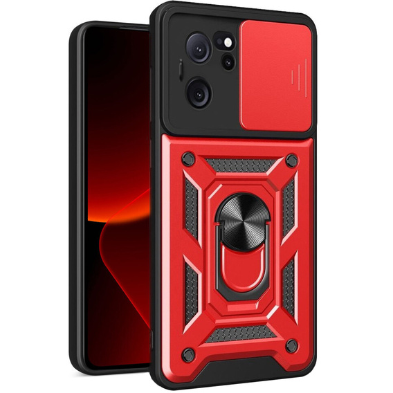 Telefontok a Xiaomi 13T / 13T Pro, CamShield Slide, piros