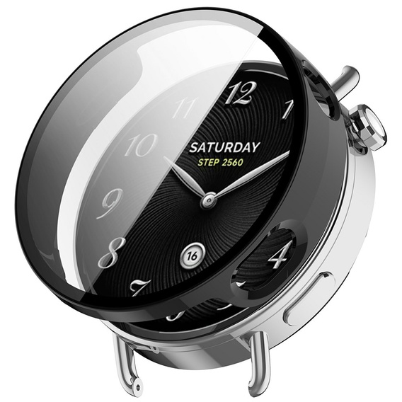 2 az 1-ben tok + edzett üveg a Xiaomi Watch S4 41 mm-es modellhez