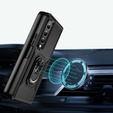 Páncélozott telefontok a do Samsung Galaxy Z Fold 4 5G, Nox Case Ring, fekete