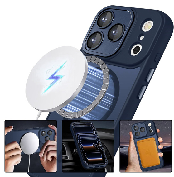 ERBORD Matt Case hibrid tok MagSafe-hez iPhone 17 Pro Max készülékekhez