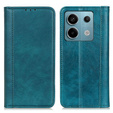 Telefontok a Xiaomi Redmi Note 13 Pro 5G, Wallet Litchi Leather, zöld