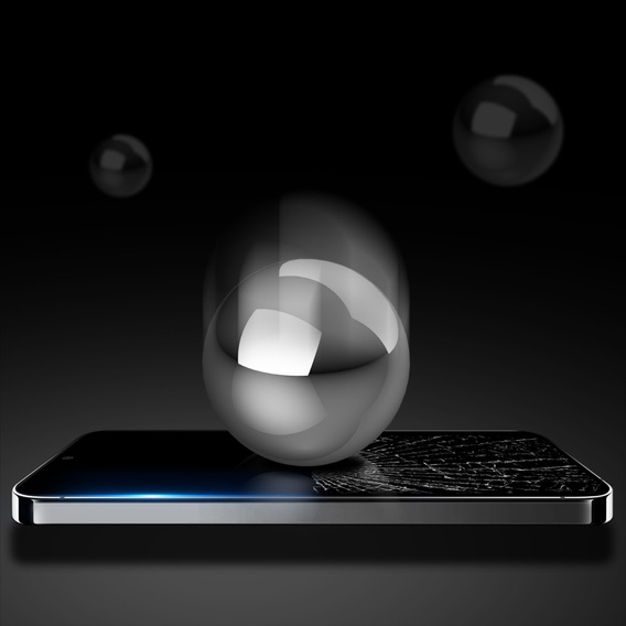 Edzett üveg Samsung Galaxy A25 5G, Dux Ducis teljes képernyő fekete kerettel, üveg