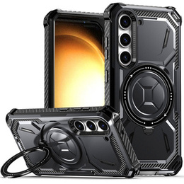 Tok Samsung Galaxy S23, Heavy Duty Ring, fekete