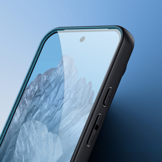 DuxDucis tok Google Pixel 9 Pro XL, Aimo case, átlátszó / fekete