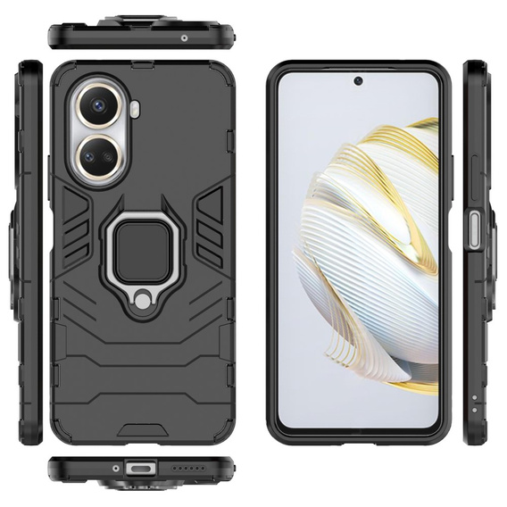 Telefontok a Huawei nova 10 SE, Kickstand Ring, fekete
