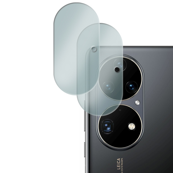 2x ERBORD edzett üveg a kamera számára, hogy Huawei P50 Pro