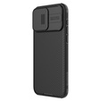 Tok iPhone 15 Pro, páncélozott Nillkin, CamShield Pro, fekete