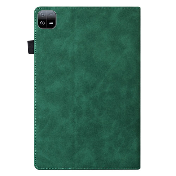 Tok Xiaomi Pad 6, Classic, tolltartóval, zöld