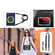 Gyerek tok Lenovo Tab M11, páncélozott, pánttal, tengerészkék / zöld