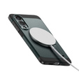 Spigen tok Samsung Galaxy A36 5G készülékhez, Tough Armor Mag Mag MagSafe, fekete + 9H edzett üveg