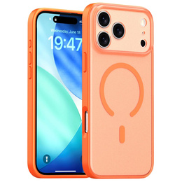 Matt tok iPhone 17 Pro készülékhez, MagSafe, kameravédelemmel