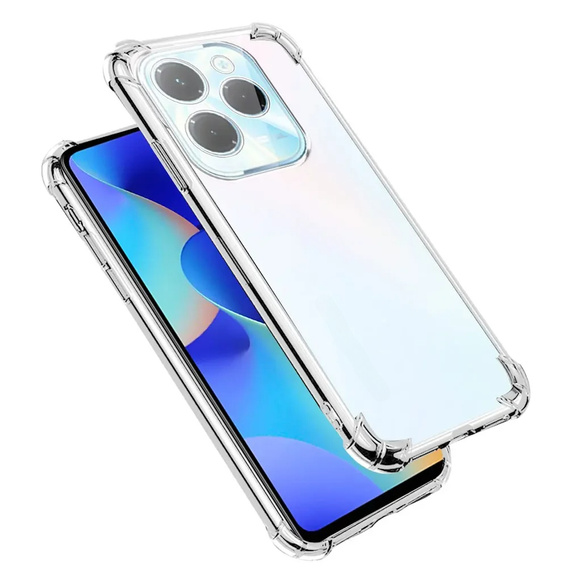 Telefontok a Infinix Hot 40i, Dropproof, átlátszó