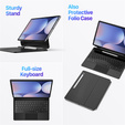 Dux Ducis Bluetooth billentyűzet tok Samsung Galaxy Tab S10 Ultra / S9 Ultra / S8 Ultra készülékhez