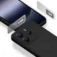 Telefontok a Xiaomi Redmi Note 14 4G, Silicone Lite, fekete