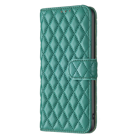 Pattintható tok a Motorola Edge 40 Neo, Wallet, BINFEN COLOR, zöld