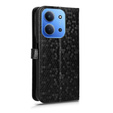 Flap tok Xiaomi Redmi 15C 4G/LTE, Wallet Rhombus, fekete