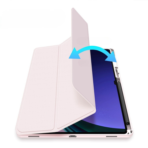 Tok Samsung Galaxy Tab S10 Ultra, Dux Ducis TOBY, rózsaszín
