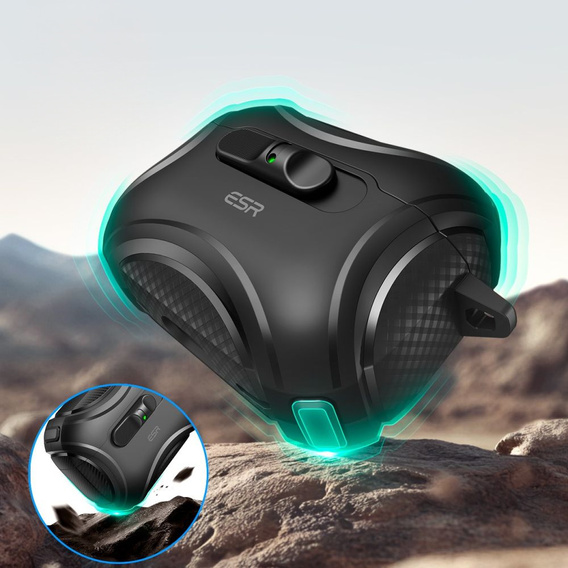 ESR Cyber FlickLock MagSafe fejhallgató tok Apple AirPods Pro 3 készülékekhez