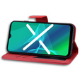 Pattintható tok a Xiaomi Redmi Note 8 Pro, Wallet Cat, piros